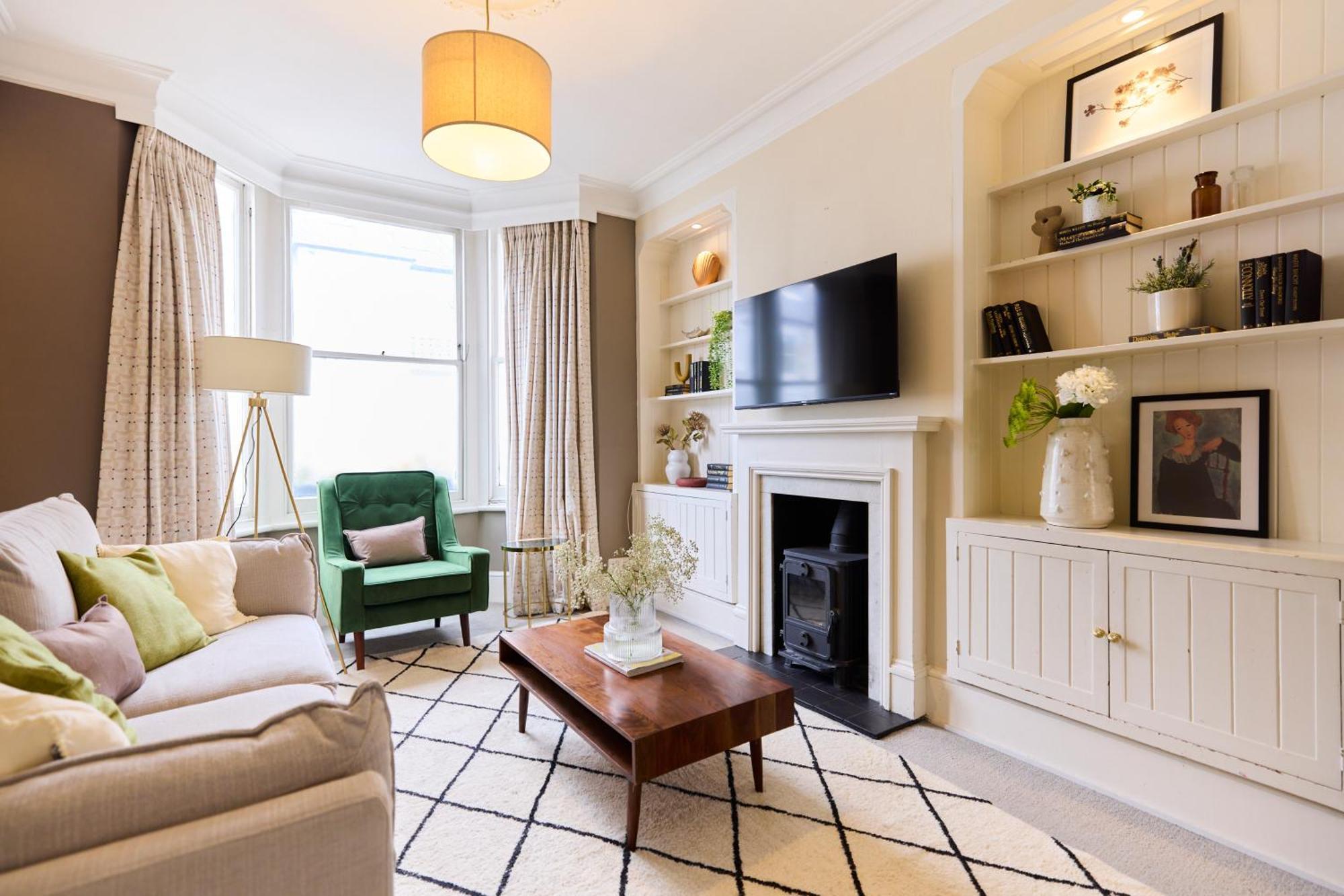 The Fulham Hideout - Modish 2Bdr Flat With Patio Apartment London Ngoại thất bức ảnh